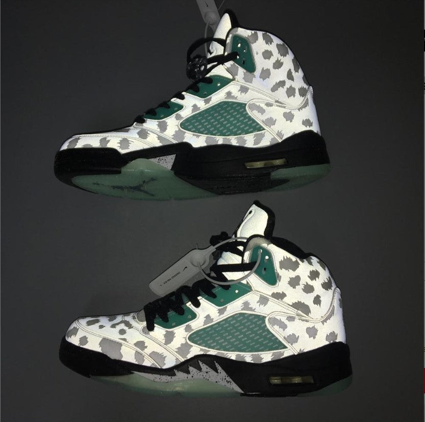 Air Jordan 5 Retro Island Green Shoes Sneakers