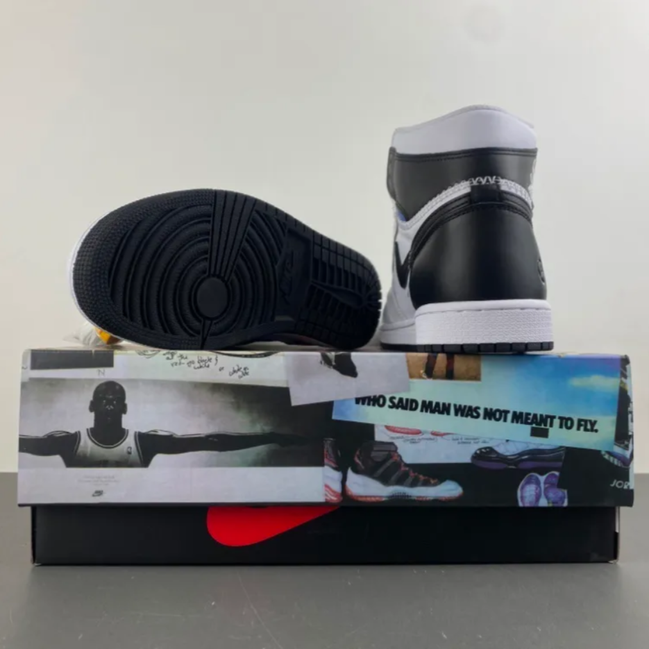 Fragment x Union LA x Air Jordan 1 High OG Black White Shoes Sneakers