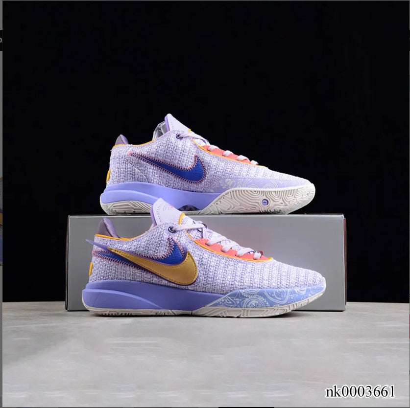 LeBron 20 EP Purple And Gold Shoes Sneakers