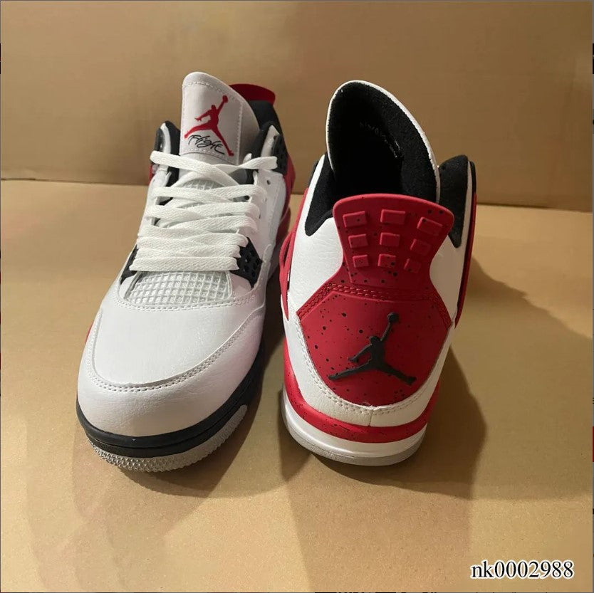 Air Jordan 4 Red Cement Shoes Sneakers