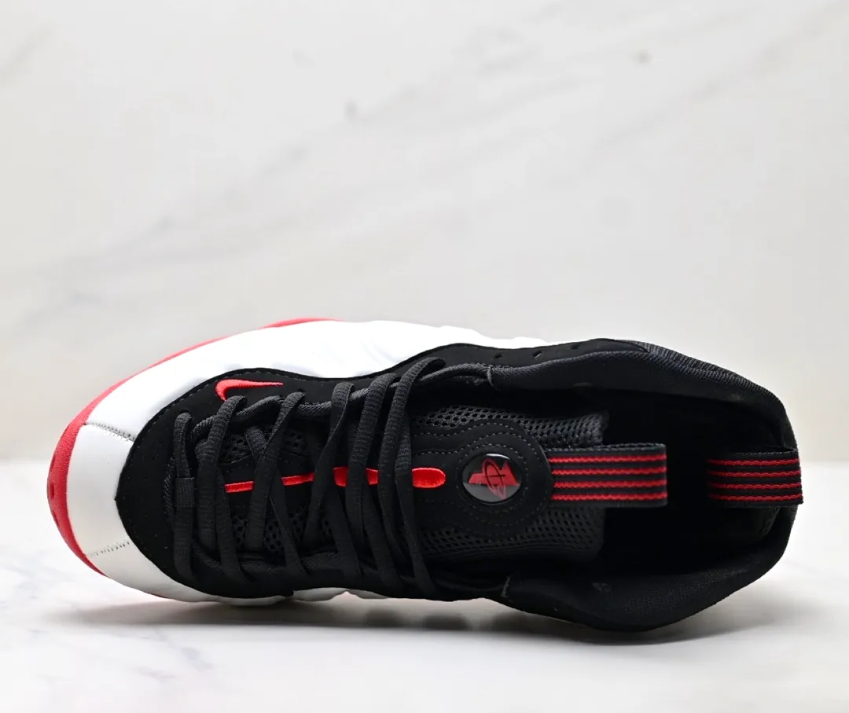 Air Foamposite One Red White Black Shoes Sneakers – nk0004546