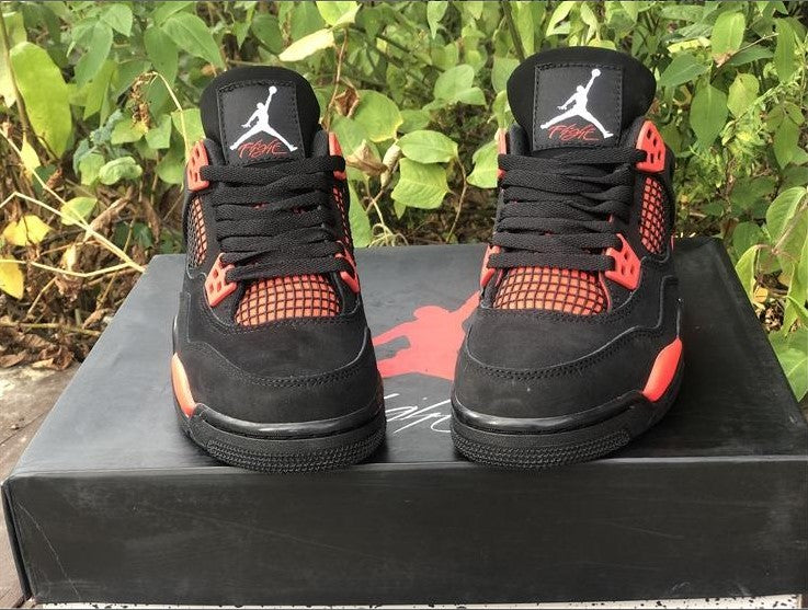 Air Jordan 4 Retro Red Thunder Shoes Sneakers