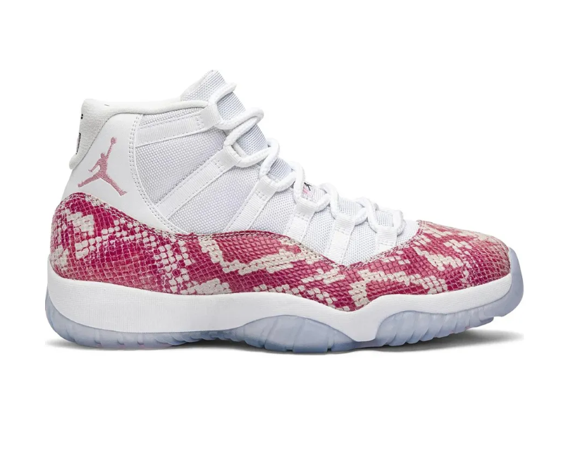 Air Jordan 11 Retro OVO Pink Snakeskin Shoes Sneakers