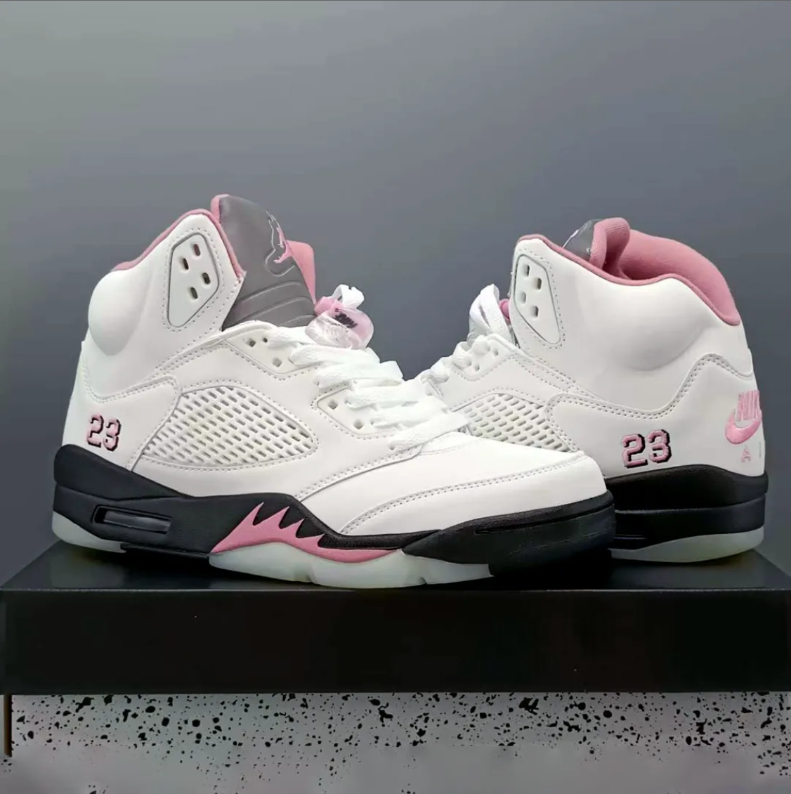Air Jordan 5 35th Anniversary Medium Soft Pink Shoes Sneakers