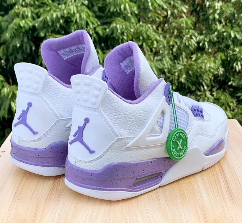 Air Jordan 4 Purple Oreo Shoes Sneakers