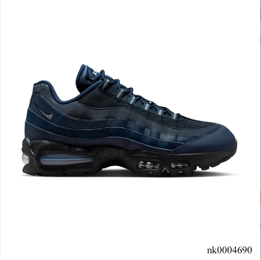 Air Max 95 Big Bubble Black Game Royal Shoes Sneakers