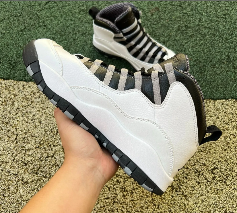 Air Jordan 10 Retro Steel Shoes Sneakers