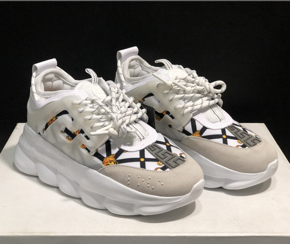Chain Reaction Full Black Shoes Sneakers