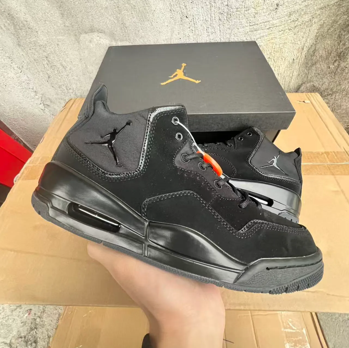 Air Jordan Courtside 23 Triple Black Shoes Sneakers
