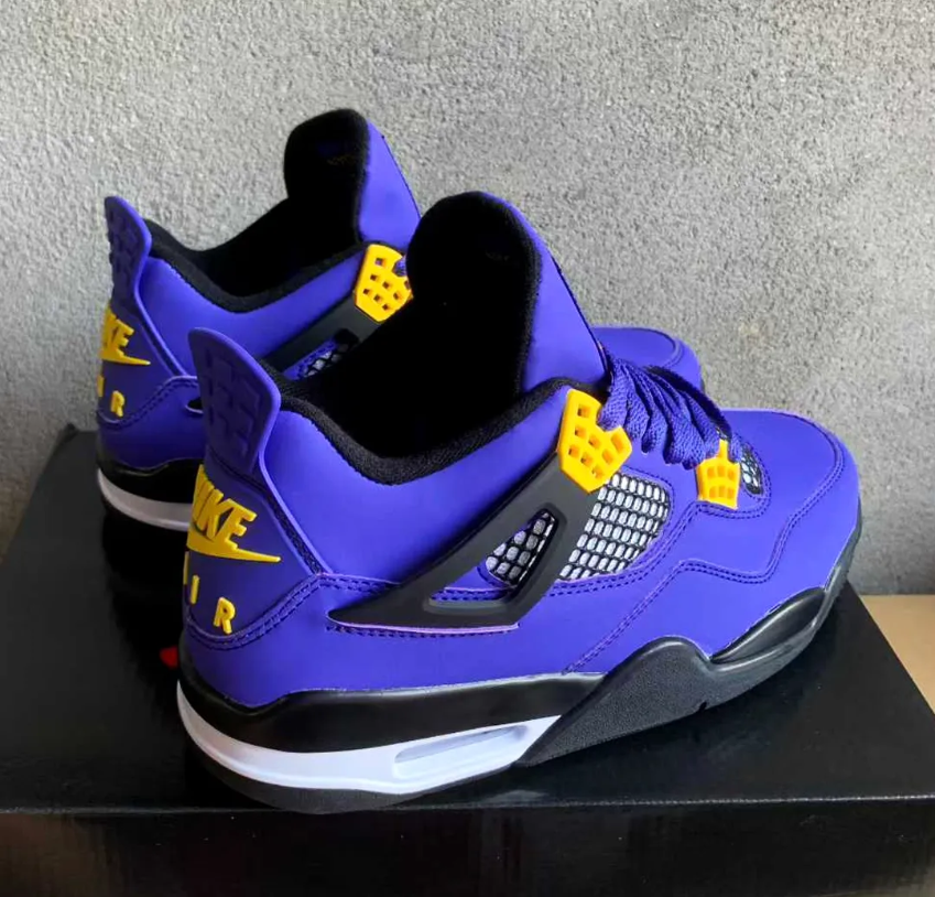 Air Jordan 4 Imperial Purple Shoes Sneakers