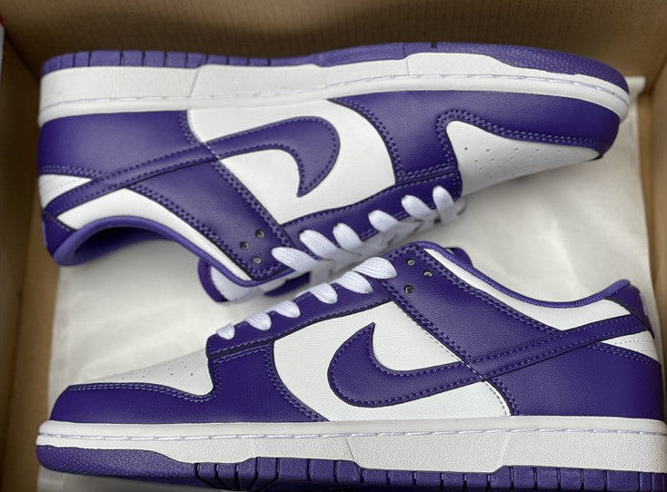 Dunk Low Championship Court Purple Shoes Sneakers