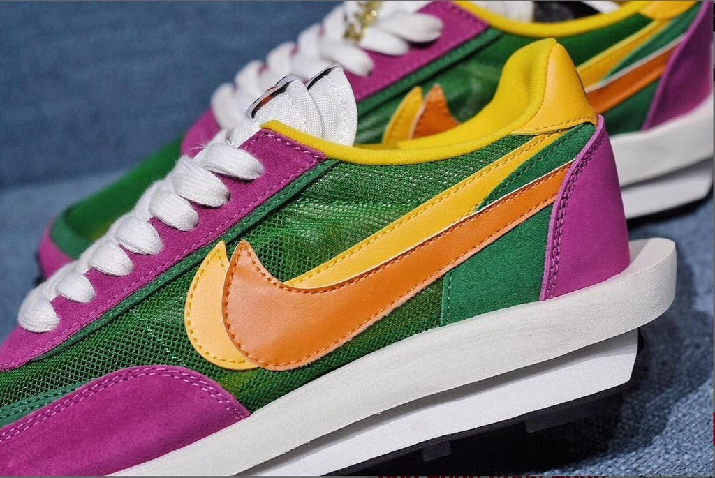 LD Waffle Sacai Pine Green Shoes Sneakers