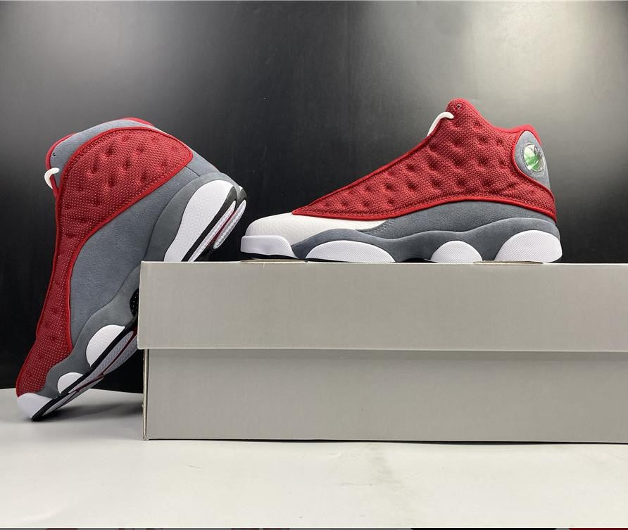 Air Jordan 13 Retro Gym Red Flint Grey Shoes Sneakers