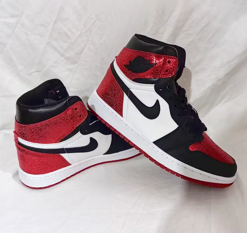 Air Jordan 1 High OG Varsity RedRuby Shoes Sneakers