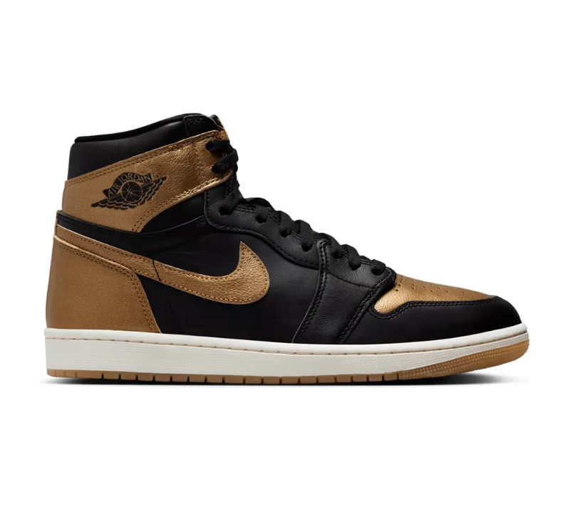 Air Jordan 1 High OG Gold MedalMetallic Gold Shoes Sneakers