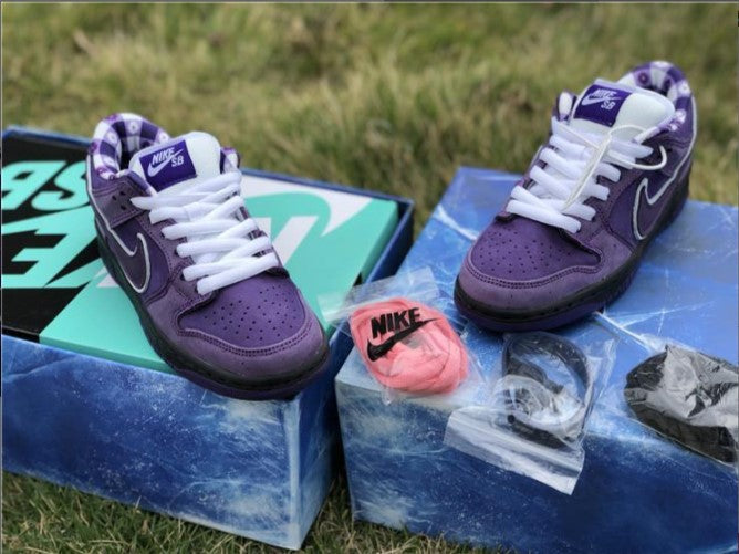 Nike SB Dunk Low Concepts Purple Lobster Shoes Sneakers
