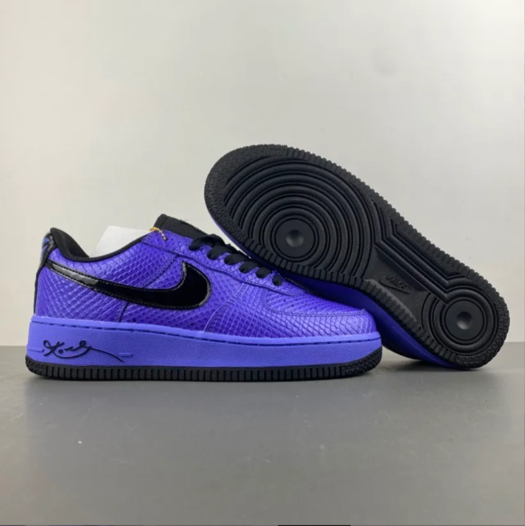 Kobe Bryant x FC Barca x Air Force 1 Low Protro Persian Violet Shoes Sneaker