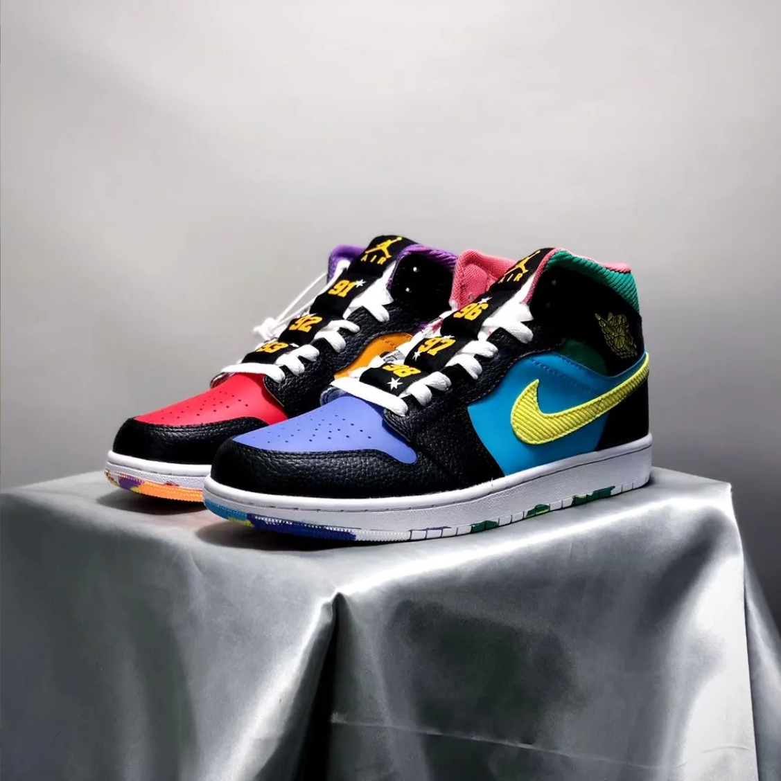 Air Jordan 1 Mid Six Championships Shoes Sneakers