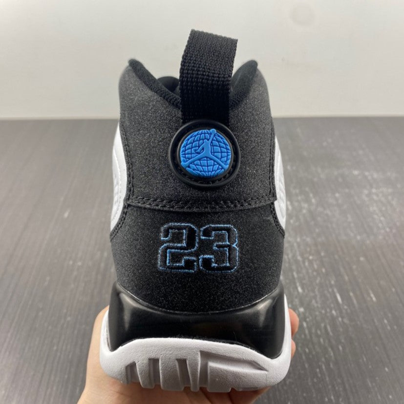 Air Jordan 9 Black University Blue Shoes Sneakers