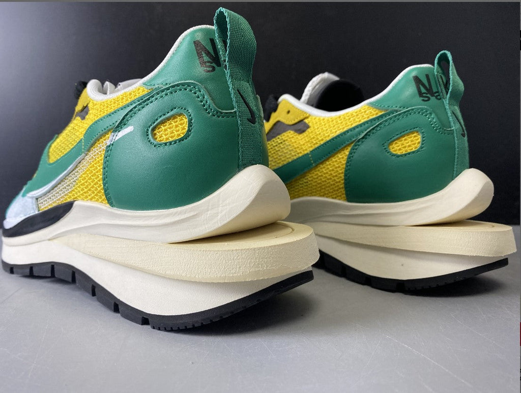 Sacai x Pegasua Vaporfly Yellow Green Shoes Sneakers