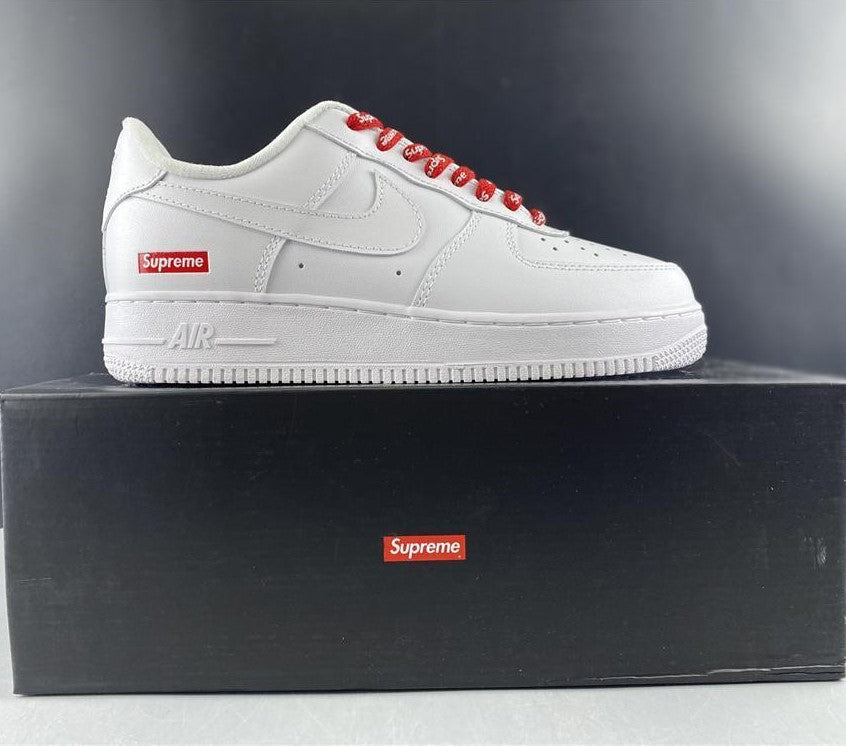 Air Force 1 Low Supreme White Shoes Sneakers