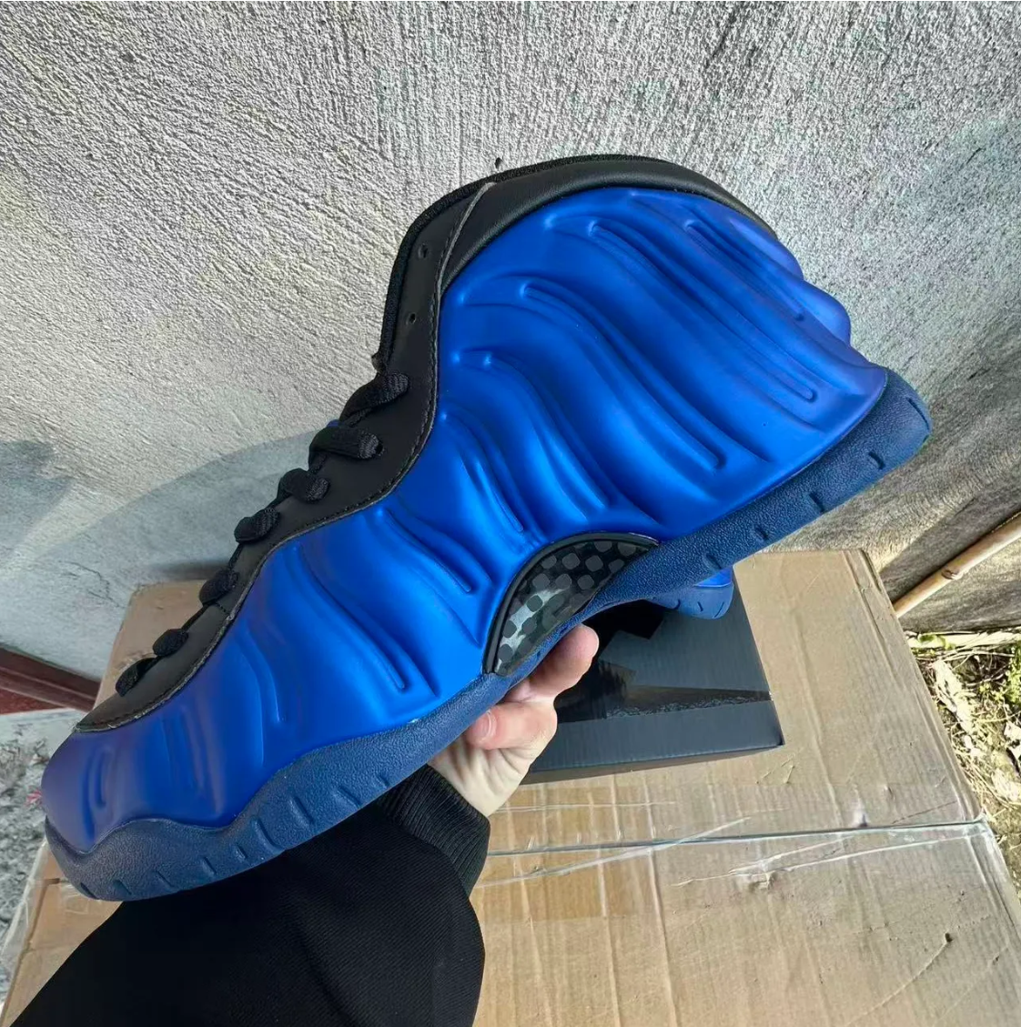 Air Foamposite Pro Hyper Cobalt Shoes Sneakers