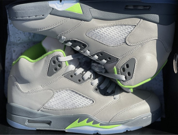 Air Jordan 5 Green Bean Shoes Sneakers
