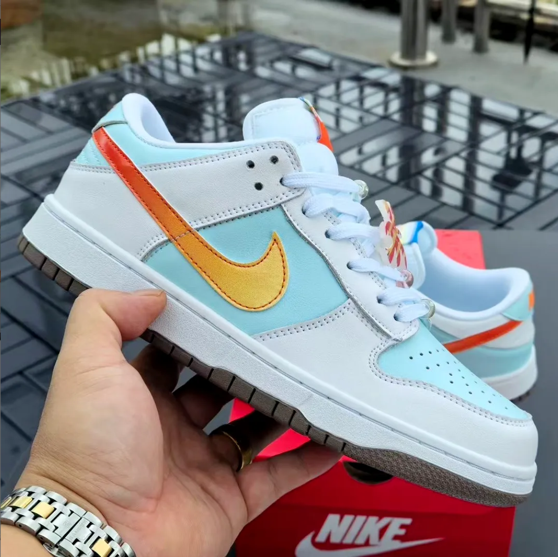 Dunk Low LX Beach Sunset Shoes Sneakers