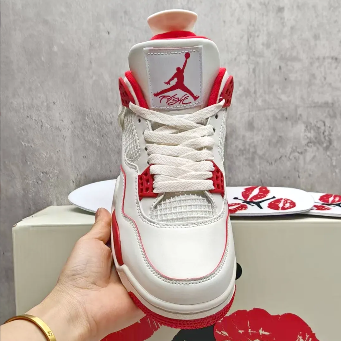 Air Jordan 4 Sierra Red Shoes Sneakers