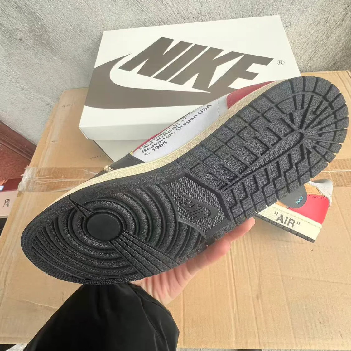 OW x Air Jordan 1 Low OG Goat Lows Shoes Sneakers