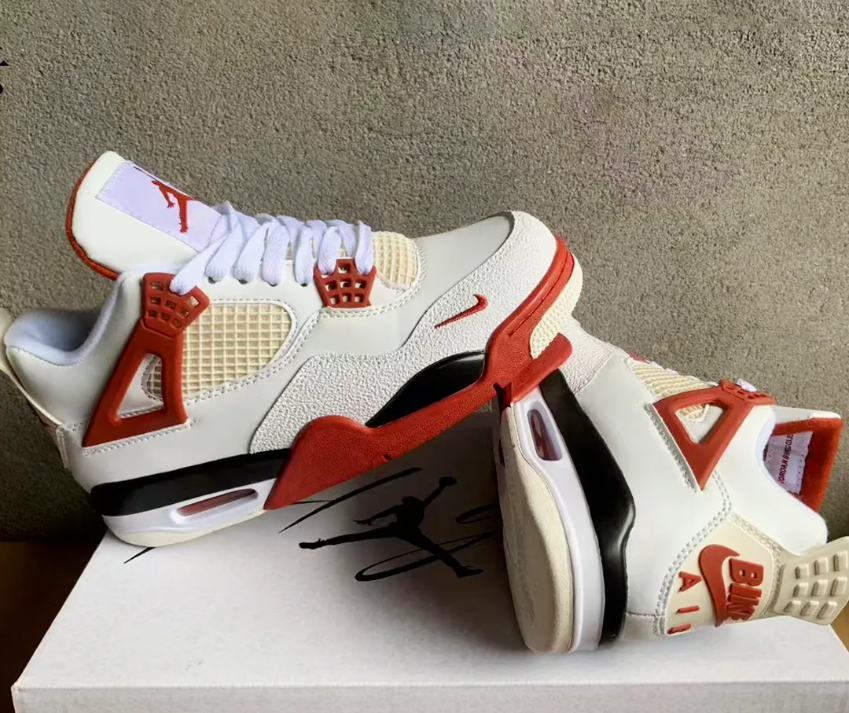 Nigel Sylvester x Air Jordan 4 Sail Shoes Sneakers