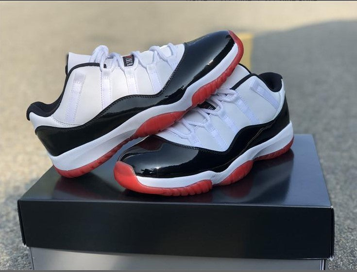 Air Jordan 11 Retro Low Concord Bred Shoes Sneakers