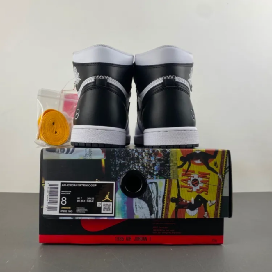 Fragment x Union LA x Air Jordan 1 High OG Black White Shoes Sneakers