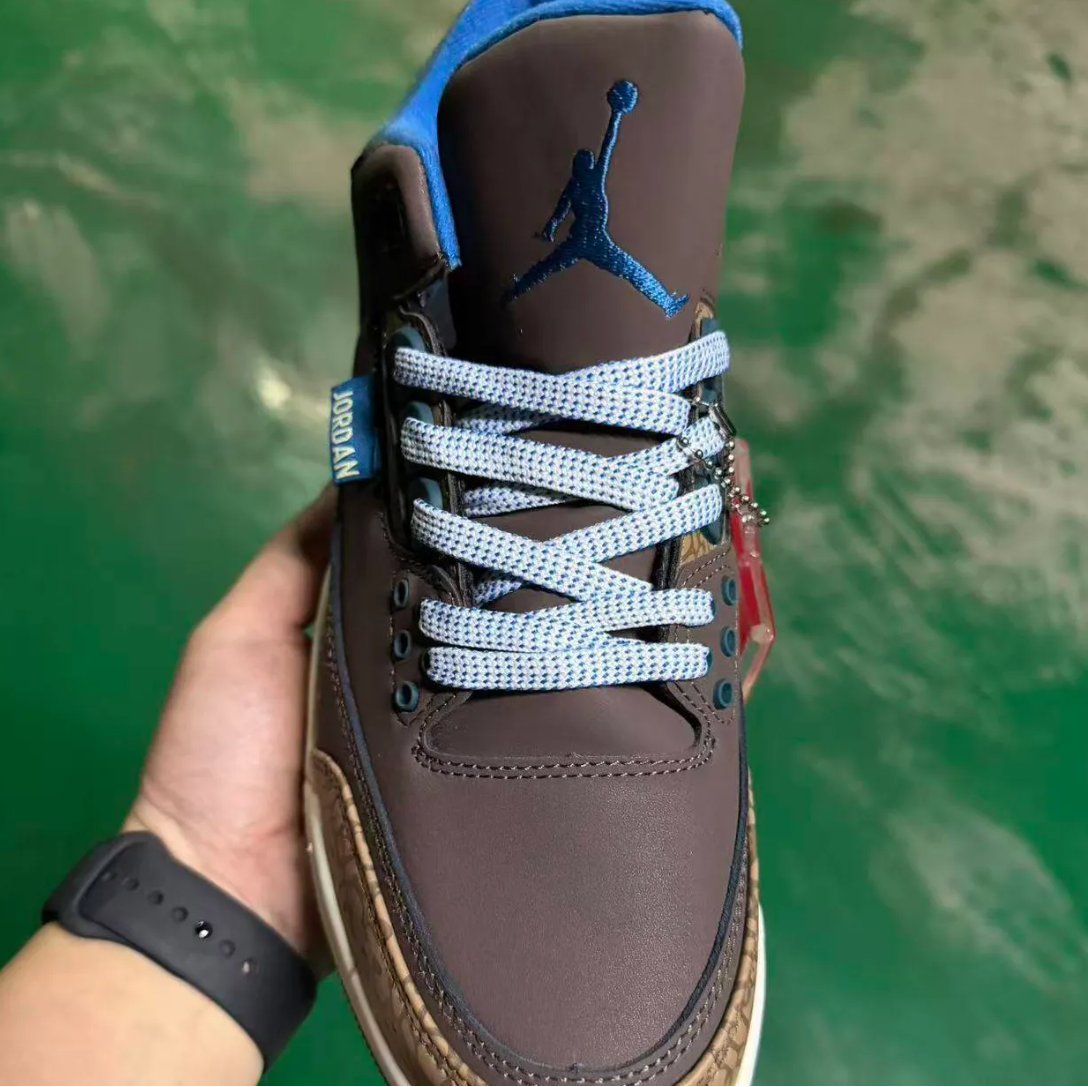Air Jordan 3 Retro Olive Grey Shoes Sneakers