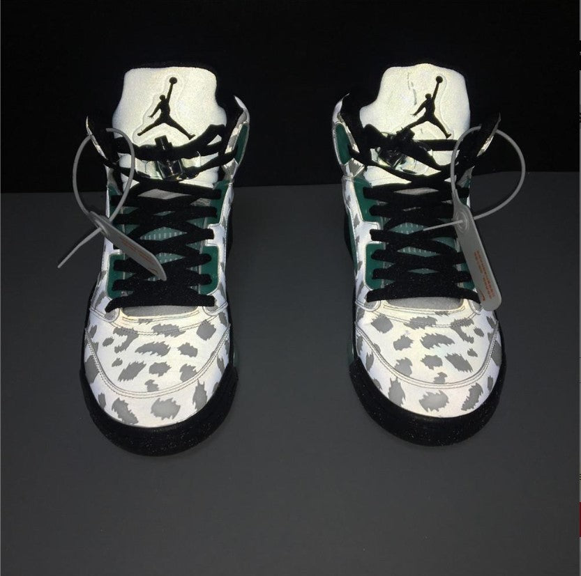 Air Jordan 5 Retro Island Green Shoes Sneakers