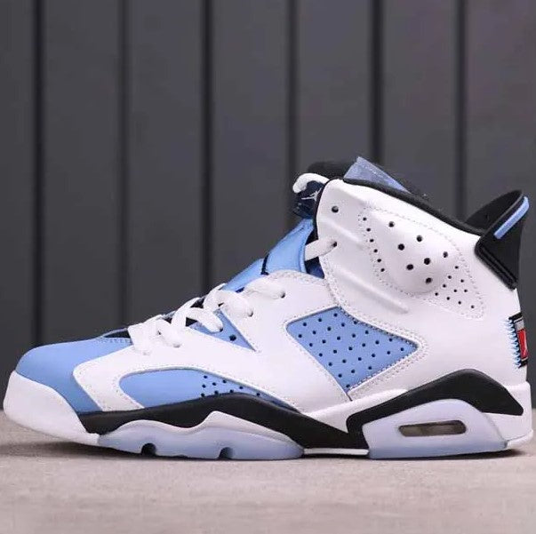 Air Jordan 6 Retro UNC White Shoes Sneakers