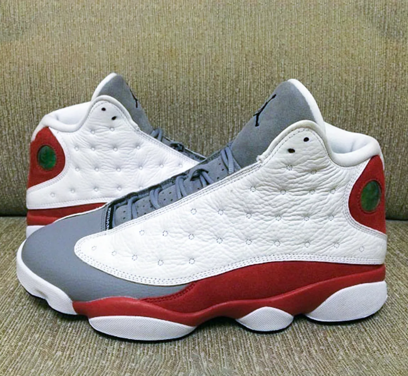 Air Jordan 13 Retro Grey Toe Shoes Sneakers