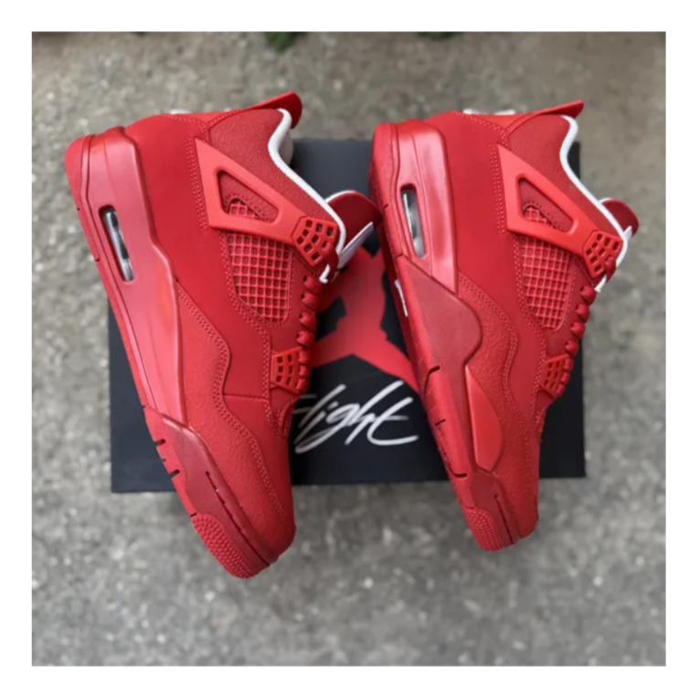 Air Jordan 4 Triple Red Shoes Sneakers