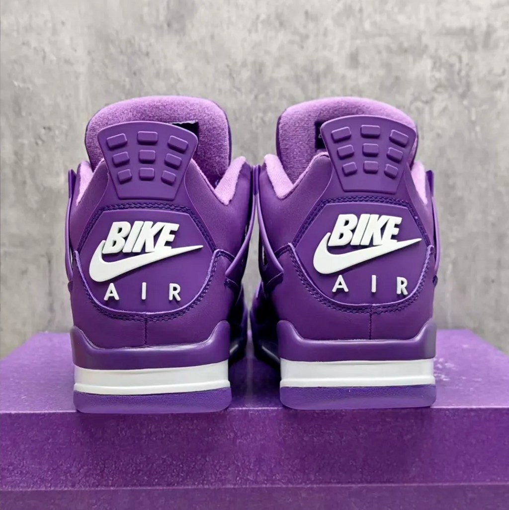 Nigel Sylvester x Air Jordan 4 Purple Shoes Sneakers