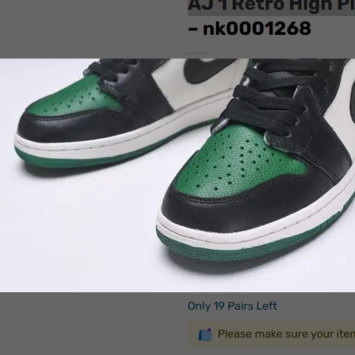 Air Jordan 1 Retro High Pine Green Shoes Sneakers