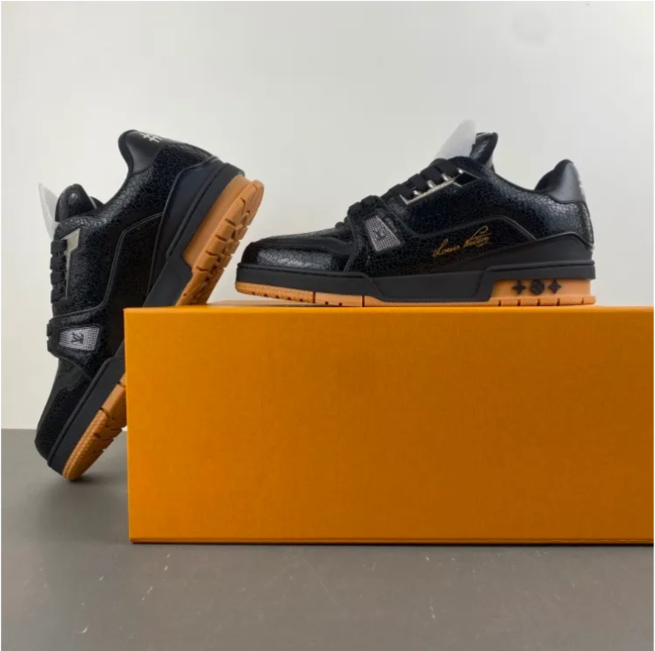 LV Trainer 54 Black Shoes Sneakers