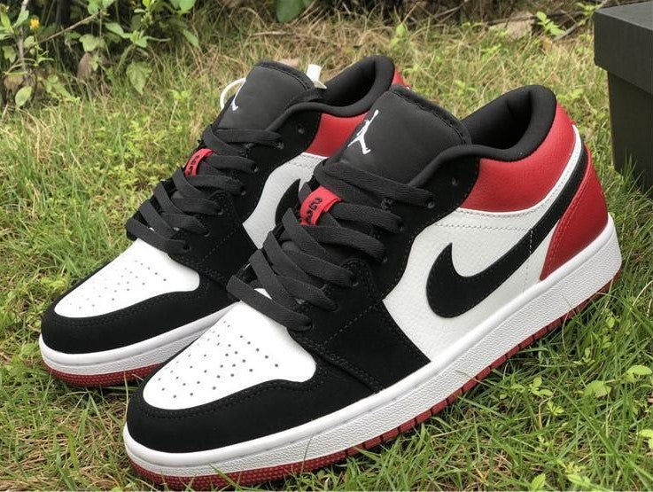 Air Jordan 1 Low Black Toe Shoes Sneakers