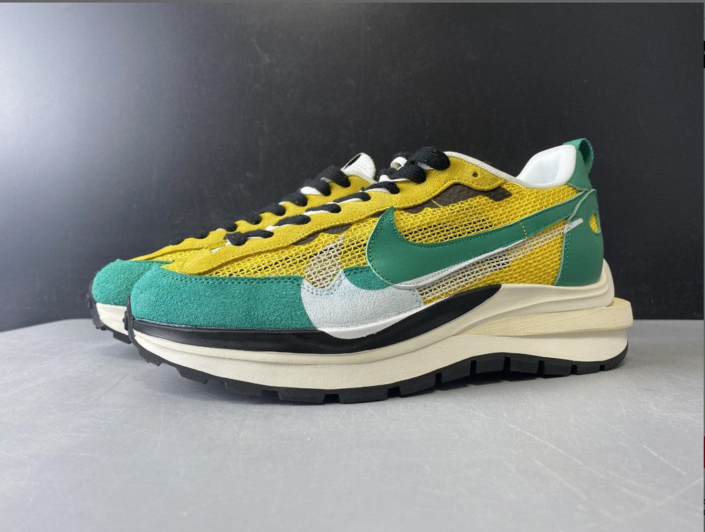 Sacai x Pegasua Vaporfly Yellow Green Shoes Sneakers