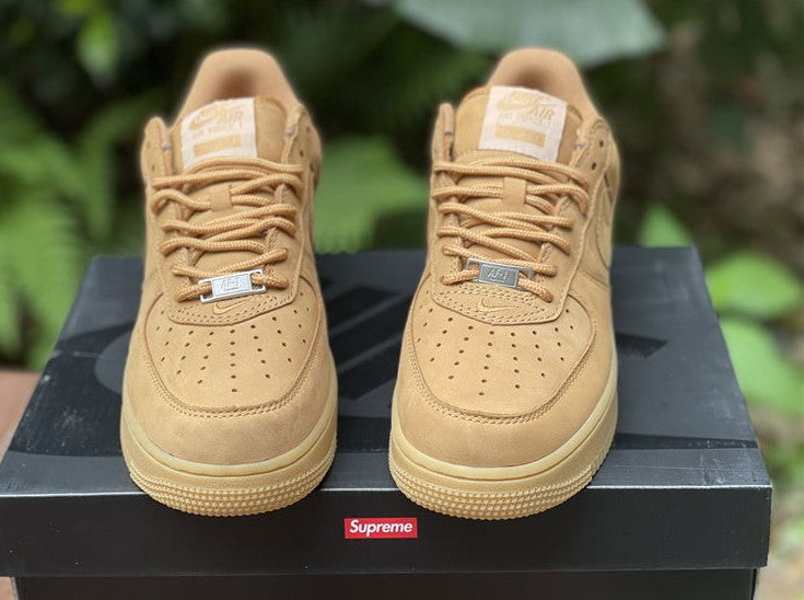 Air Force 1 Low SP Supreme Wheat Shoes Sneakers