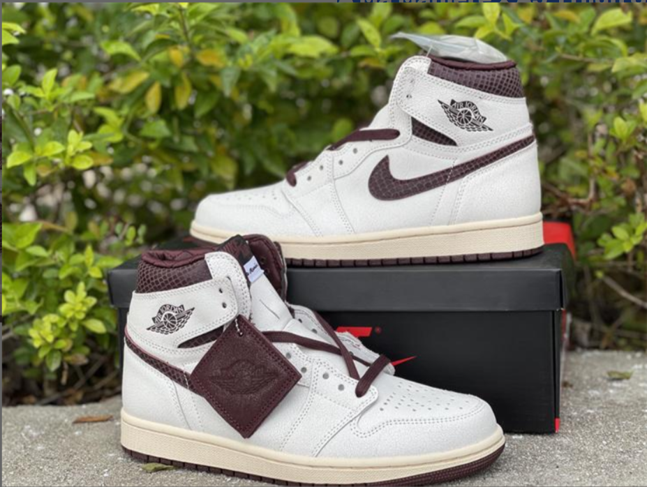 Air Max Maniere x Air Jordan 1 High OG Shoes Sneakers