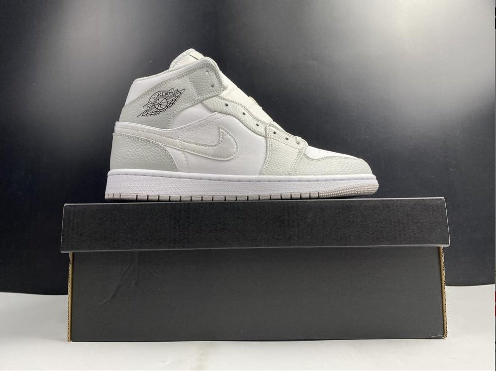 Air Jordan 1 Mid Grey Camo Shoes Sneakers