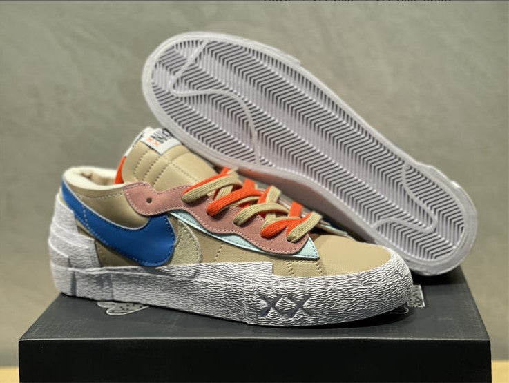 Blazer Low sacai KAWS Reed Shoes Sneakers