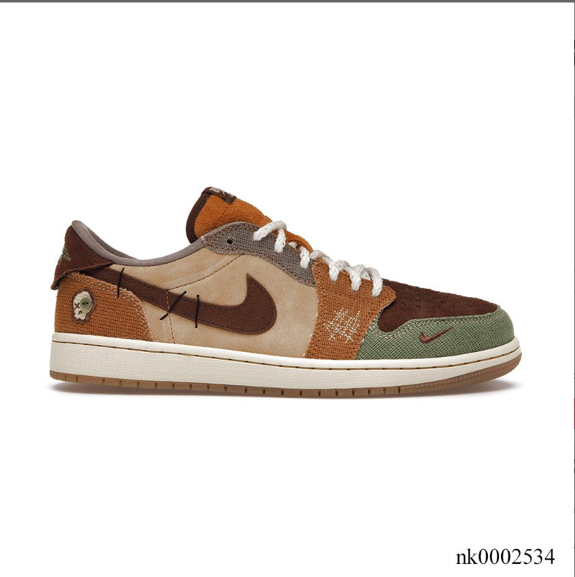 Zion Williamson x Air Jordan 1 Low OG Voodoo Shoes Sneakers