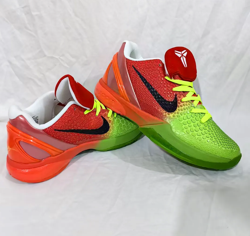 Kobe 6 Protro Grinch Custom Shoes Sneakers