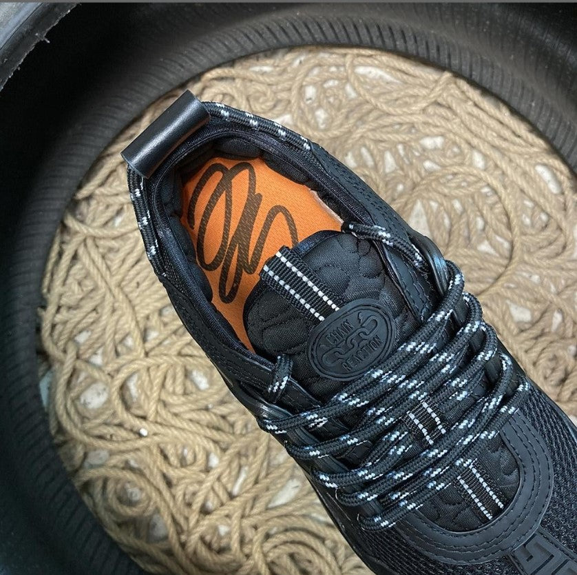 Chain Reaction Full Black Shoes Sneakers 2